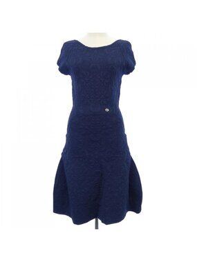 Chanel Dress Navy 34